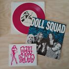 EP vinyle rose Doll Squad, Atlanta, Géorgie Girl Punk Garage Group, années 90