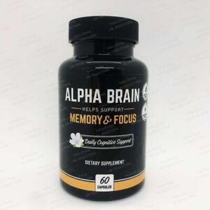 Alpha Brain Memory And Focus 60 Count