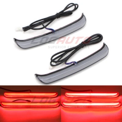 For Harley FLHR Street Glide FLHX 2014+ Tracer Rear Saddlebag Brake Light Smoke - Image 1 of 4