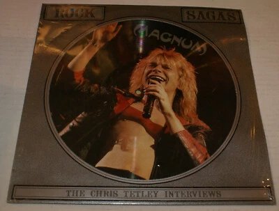 Magnum - Rock Sagas The Chris Tetley Interviews Picture Disc UK '1988 Rare New - Image 1 of 2