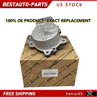 NEW AISIN Water Pump WPT-190 ZVW30 ZVW35 161A0-29015 For TOYOTA Genuine Prius - Image 1 of 4