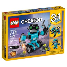 LEGO CREATOR: Robo Explorer (31062) 3 in 1 complete with box and manuals