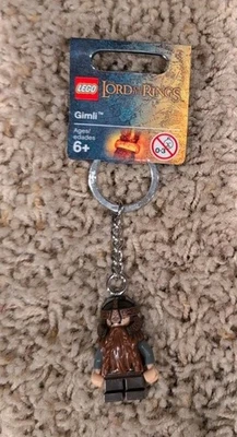 LEGO #850516 Lord Of The Rings Keychain GIMLI!  2012-RARE RETIRED -NEW!! - Image 1 of 2