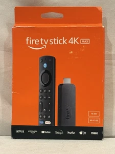 Amazon Fire TV Stick 4K Max (2nd Generation) Media Streamer with Alexa Voice... - Picture 1 of 7