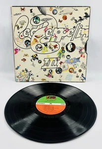 Led Zeppelin III (1970, Vinyl LP) Atlantic SD 7201 Working Wheel - Picture 1 of 10