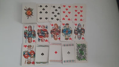 Russische- Spielkarten "Slavanskie" 1992 ORIGINAL - Bild 1 von 3
