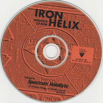 Iron Helix by Spectrum Holobyte / Drew Pictures ~ 1993 ~ CD-ROM - Image 1 of 2