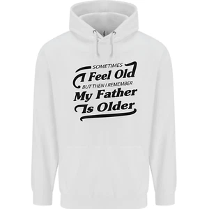 My Father is Older 30th 40th 50th Birthday Childrens Kids Hoodie - Picture 1 of 31
