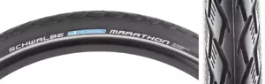 SCHWALBE TIRE SCHWALBE MARATHON PERF TWIN GREENGUARD 27x1/4 BK/BK/REF ENDURANCE - Picture 1 of 1