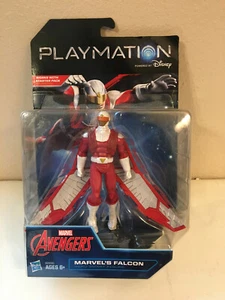 Marvel Avengers Falcon, figura de acción Playmation 2015, Hasbro Disney, nueva - Imagen 1 de 4