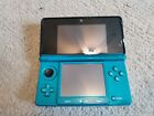 Blue 3ds For Parts No Stylus Or Charger Missing Analog Cover