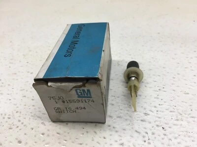 Interruptor de luz de batente de porta GM NOS 1984 Corvette 1982-1992 Camaro 15591174  - Imagem 1 de 4