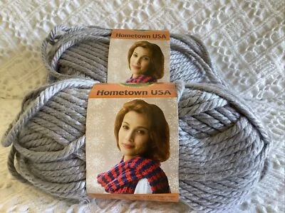 Hilo marca Lion ciudad natal EE. UU.; color #149 Dallas Grey; #6 wt Foto 1 de 3