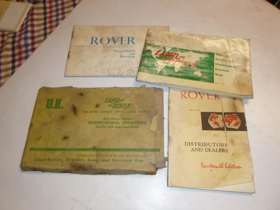 Land Rover Instruktions Mappe 1965(art.2469N) - Bild 1 von 1