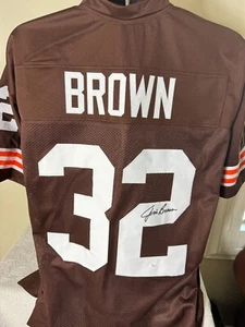 Jim Brown Signed Auto Autographed Cleveland Browns jersey JSA COA - Picture 1 of 4