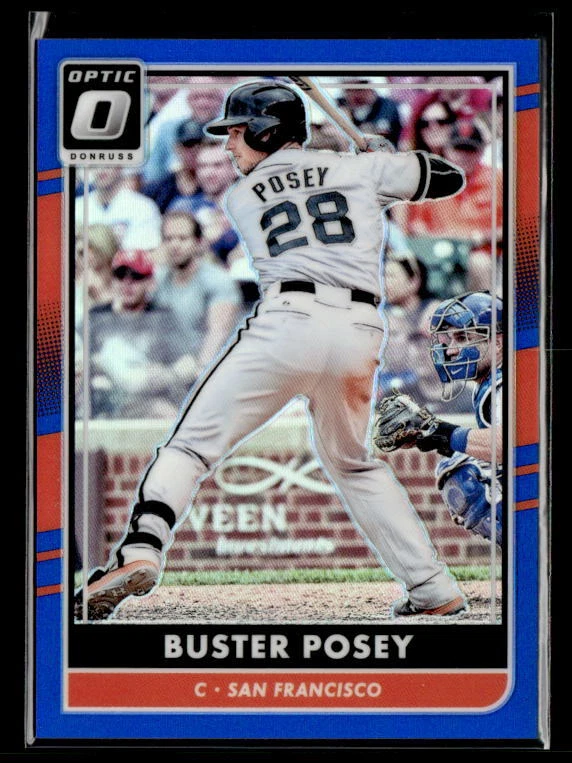 2016 Donruss Optic #155 Buster Posey Holo NM/M - Image 1 of 2