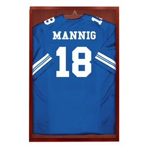 Caja de sombra acrílica con marco de jersey para fútbol, béisbol y hockey - Imagen 1 de 20