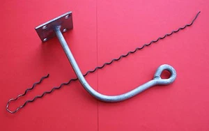 BT Bracket 32 x 1 & Dropwire Clamp Curly Wurly Pigtail No.10A x 1 Free 2nd Post - Picture 1 of 1