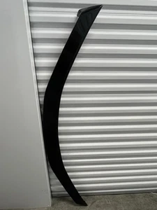 2020-2025 Chevrolet Corvette C7 Carbon Low Profile C8 Rear Spoiler Black  - Bild 1 von 12