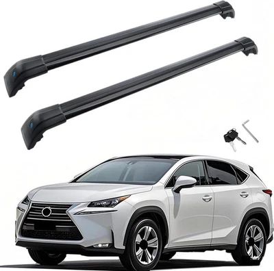 Barras transversales de techo aptas para Lexus NX NX200 NX200t NX300H NX300 2015 2016 2017  Foto 1 de 4