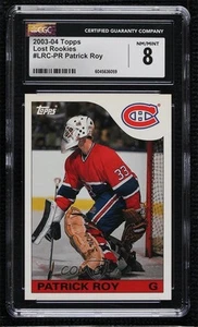 2003-04 Topps Lost Rookie Cards Patrick Roy #LRC-PR CGC 8 HOF - Picture 1 of 3