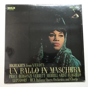 LEONTYNE PRICE: High;ights Un Ballo in Maschera (Vinyl LP Record Sealed) - Picture 1 of 3
