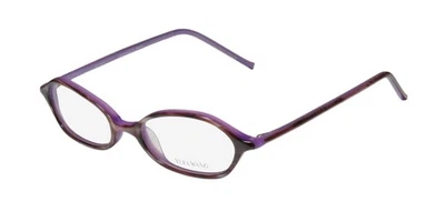 NEW VERA WANG V132 EYEGLASSES 46-17-136 JAPAN LI FULL-RIM PLASTIC CAT EYE WOMENS