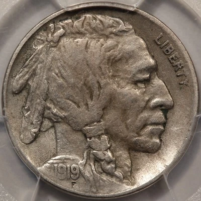 1919-S Buffalo Nikel PCGS VF-35 - Beautiful and Original! - Image 1 of 4