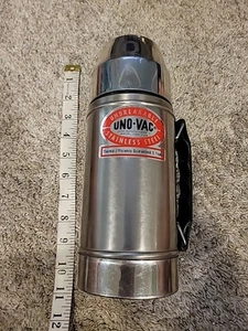 UNO-VAC stainless steel thermos 10" Work THERMOS - Picture 1 of 5