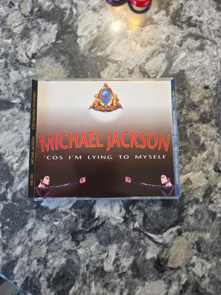 #5 Coz I'm Lying to Myself Michael Jackson (2) CD Box Live Bukarest Promo 1992 - Image 1 of 4