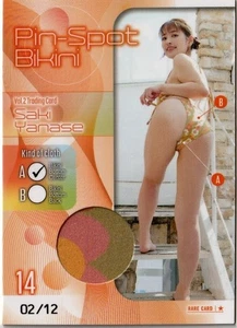 Saki Yanase Vol.2 Trading Card Pin-spot BIKINI BOTTOM CENTER 02/12 Japan Idol - Picture 1 of 2