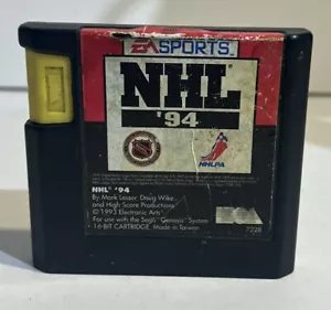 NHL '94 (Sega Genesis, 1993) Cartridge Only - Picture 1 of 4