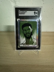 2023-24 Panini NBA Hoops Jayson Tatum  SGC 9 #4 Presentations - Bild 1 von 1