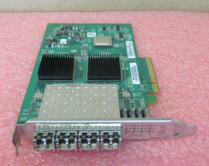 Dell QLogic QLE2564-T-DEL 4-Port 8GB Fibre Channel Host Adapter HBA Card 45GPC - Picture 1 of 9