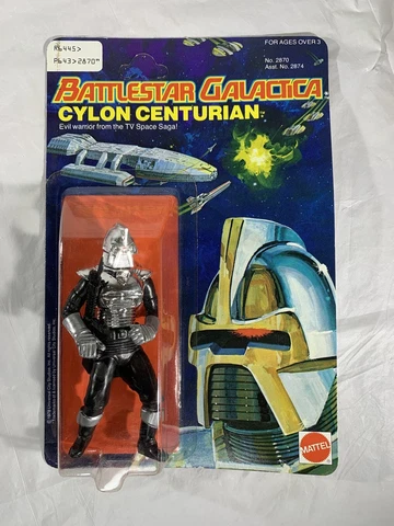 1978 Mattel Battlestar Galactica Cylon Centurion Unopened Package Vintage 2870 Cover