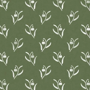 Snowdrop Stencil - Dainty Floral Pattern for Spring DIY Wall Art Decor & Crafts - Picture 1 of 6