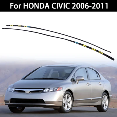 Juego de molduras laterales de goteo L&R para HONDA CIVIC 2006-2011 73168-SNA-013 73158-SNA-013 Foto 1 de 4