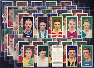 Carreras POPULAR FOOTBALLERS 1936 Set Of 48 *Good/VG Condition* - Picture 1 of 1