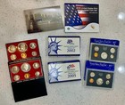 One Mixed Lot of 8 Proof & Uncirculated U.S. Mint Sets