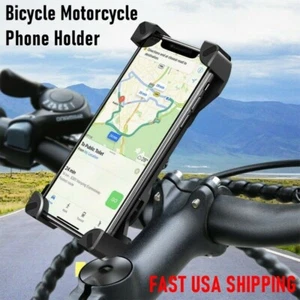 Universal Motorcycle Bicycle MTB Bike Handlebar Holder Mount For Cell Phone GPS - Picture 1 of 9
