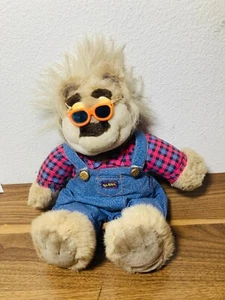 1997 Tyco REAL TALKING BUBBA peluche ours redneck vintage ne parle pas tel quel - Photo 1 sur 5