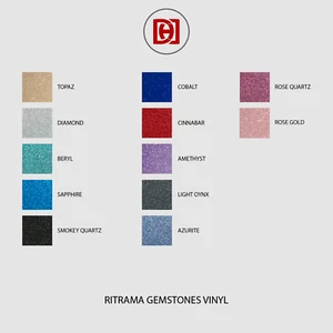 Ritrama Gemstone Vinyl - A4 Sheet - Picture 1 of 1