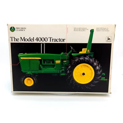 1/16 John Deere 4000 Tractor With Wide Front & Rops, Precision Series #5 - Image 1 of 4