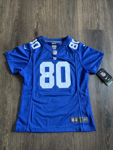 NY Giants #80 Victor Cruz girls Jersey sz m. NIKE on field jersey. Brand New Cover
