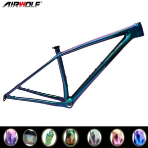 AIRWOLF Carbon MTB Frame Mountain Bike 29er Boost 148*12mm Hardtail Frameset - Imagen 1 de 34