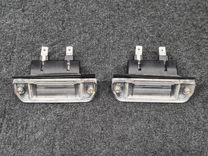 MERCEDES-BENZ SLK R170 LICENSE NUMBER PLATE LIGHT LAMP SET 1708200656 OEM - Picture 1 of 6