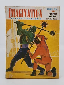 Imagination Science Fiction Digest Magazine - August 1956 - CH Thames - Picture 1 of 2