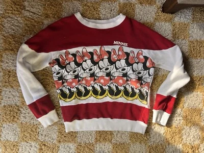 Sudadera Ligera De Colección Minnie Mouse San Valentín Manga Larga Walt Disney Foto 1 de 3