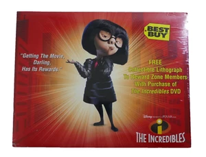 Litografía exclusiva de Disney Pixar Los Increíbles Best Buy - Imagen 1 de 3