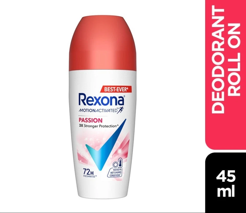 Desodorante Rexona Women Passion 72H antitranspirante 45 ml [3 veces más fuerte protección] Foto 1 de 1